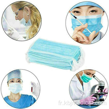 Masque chirurgical jetable EN14683 de qualité médicale